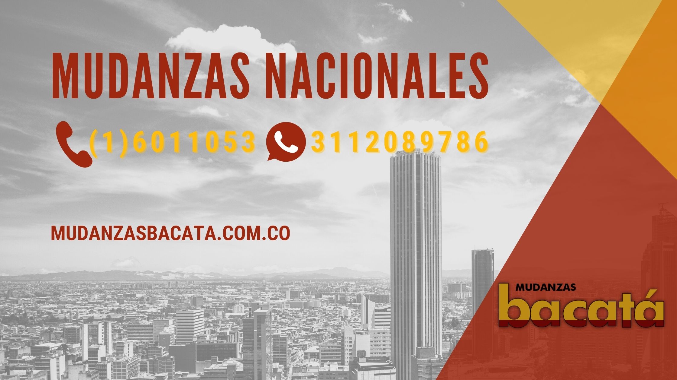 Servicio de mudanzas nacionales - Mudanzas Bacatá