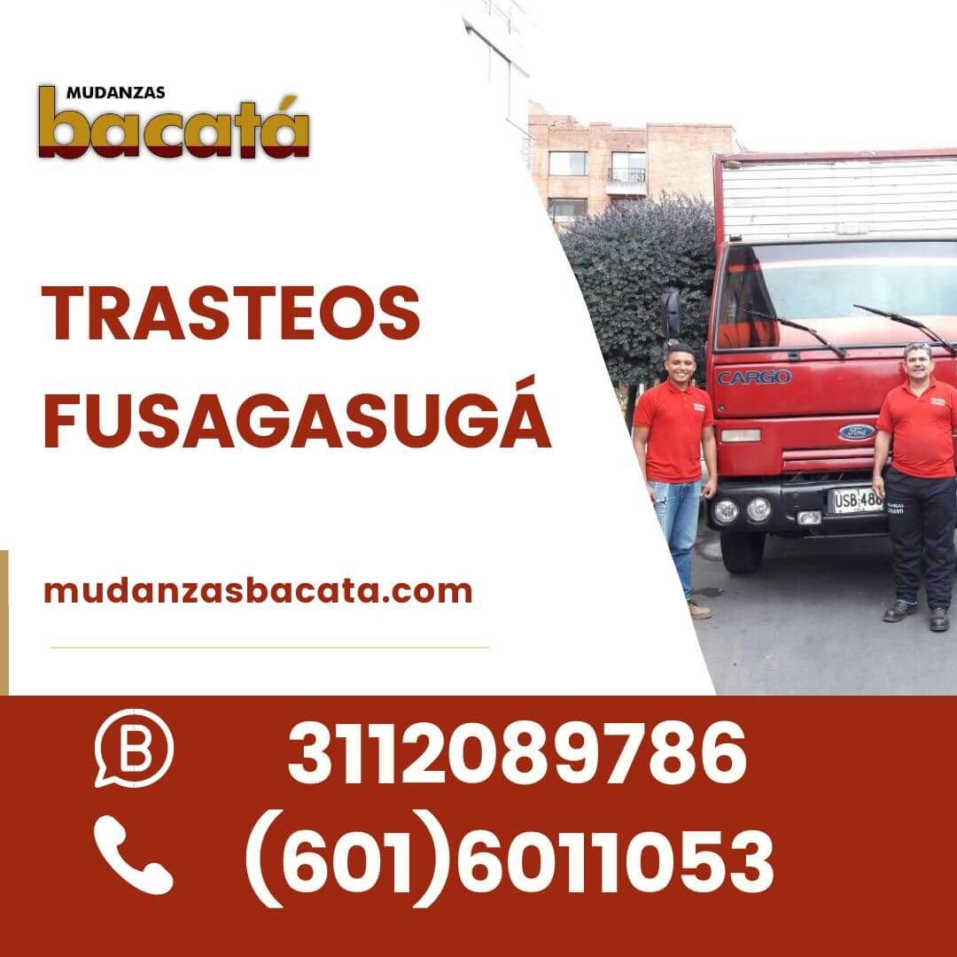 Empresa de Trasteos Fusagasuga Cundinamarca-Mudanzas Bacatá