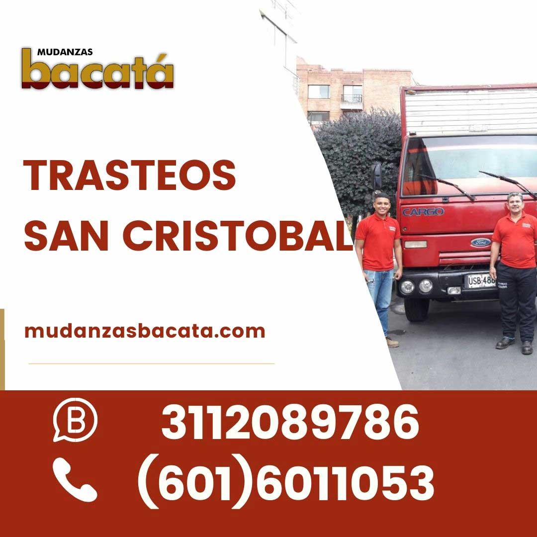 Trasteos San Cristóbal - Empresa de Mudanzas Bacatá