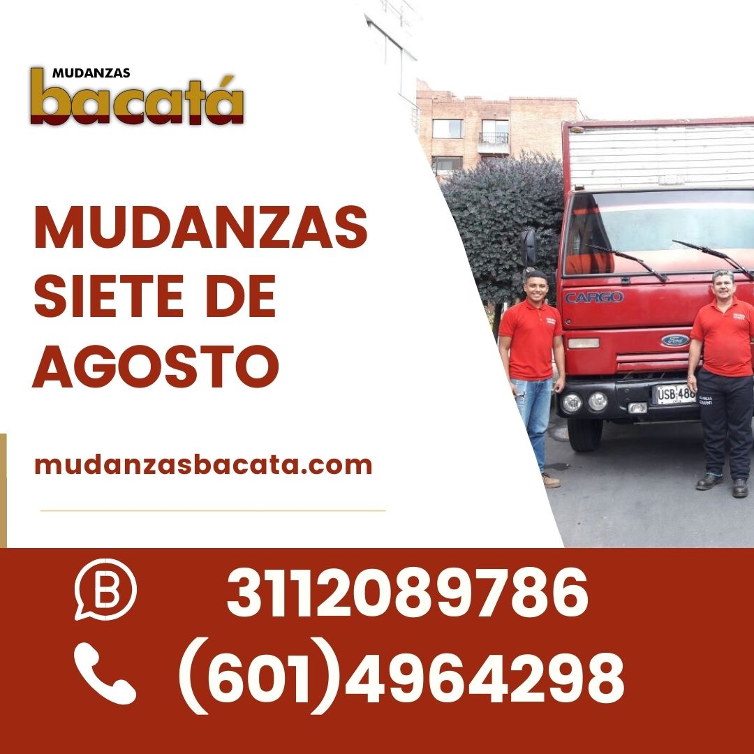 Mudanzas 7 de Agosto - Mudanzas Bacatá